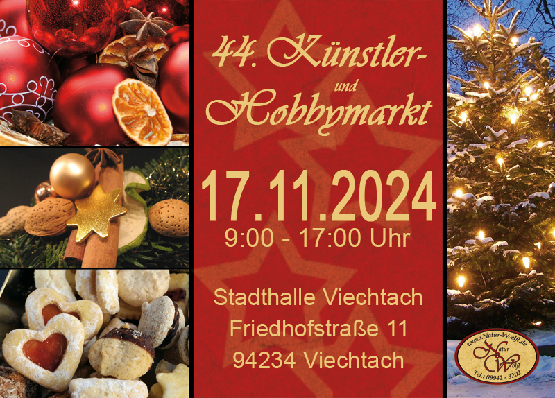 Flyer Künstler & Hobbymarkt Herbst 2024